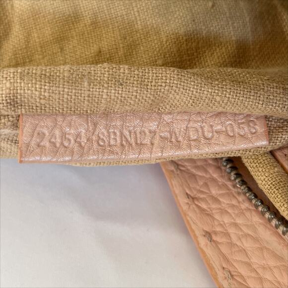 FENDI Vintage Pink Selleria Leather Adele Handbag Circa 2005 COA - Picture 11 of 15